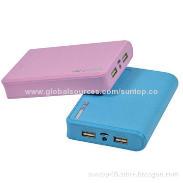 Power Banks with 2,200-6,000mAh Capacity